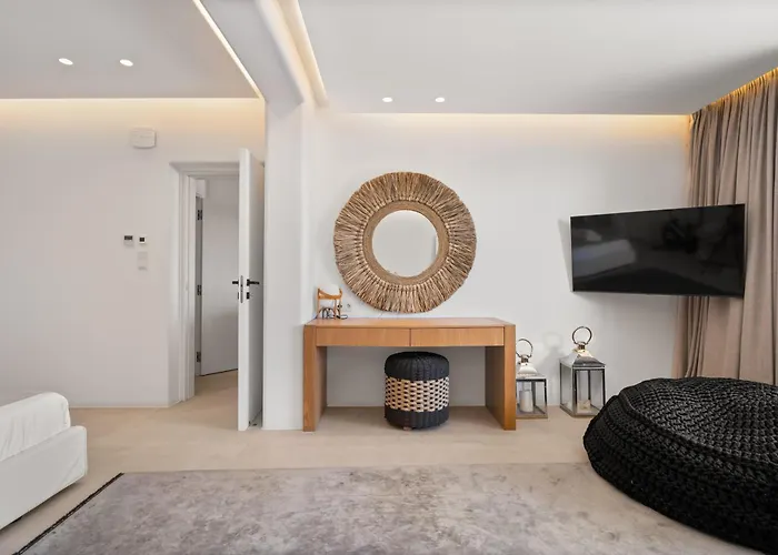 Blanca Elia-mykonos With Private Pool Tatil Evi Ftelia (Mykonos)