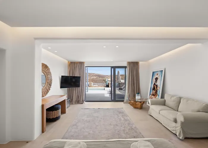 Blanca Elia-mykonos With Private Pool Tatil Evi Ftelia (Mykonos)